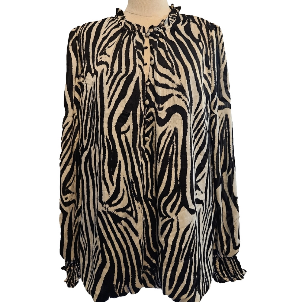 Zebra top